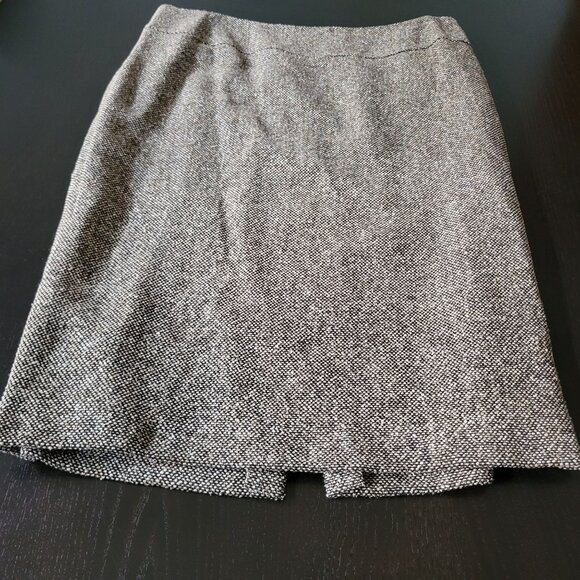 Pencil Skirt Lafayette 148 Tweed Boucle Wool Silk Alpaca Blend Light Academia - Picture 1 of 9
